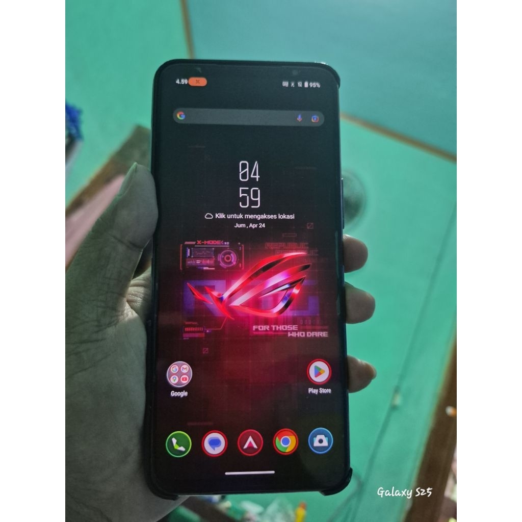 lcd asus rog 5 original copotan