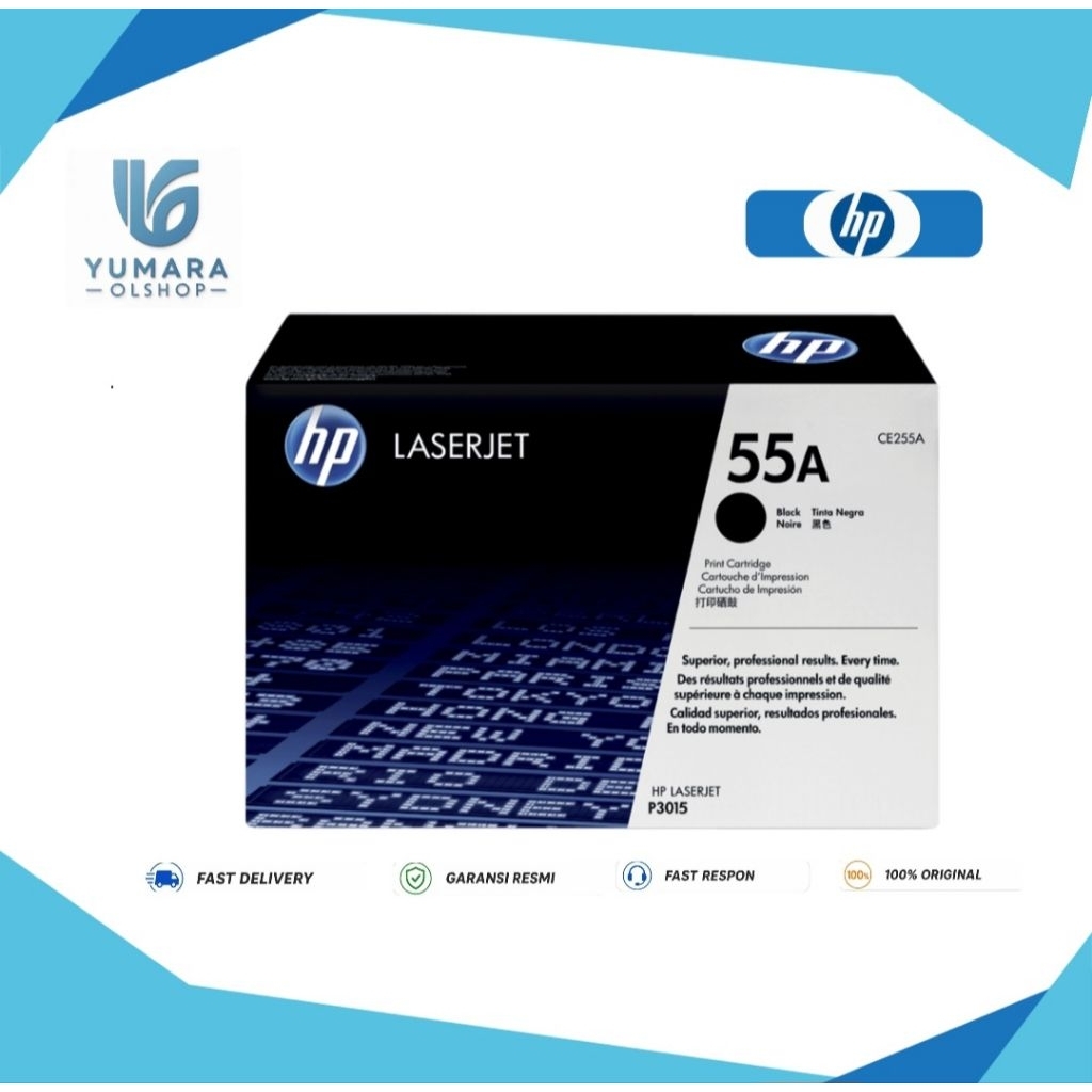 Toner HP 55A(CE225A) Black Original HP P3015/MFP M521/MFP M525