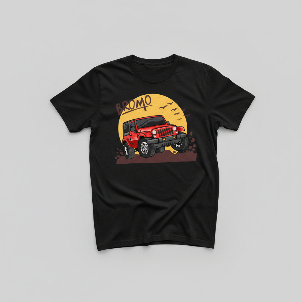 Kaos Wisata Bromo Premium