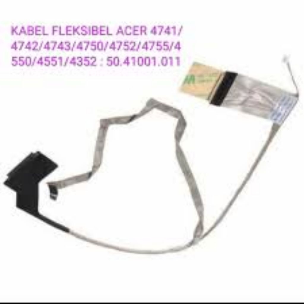 Kabel Fleksibel LVDS Acer 4750 4752 Normal Tested