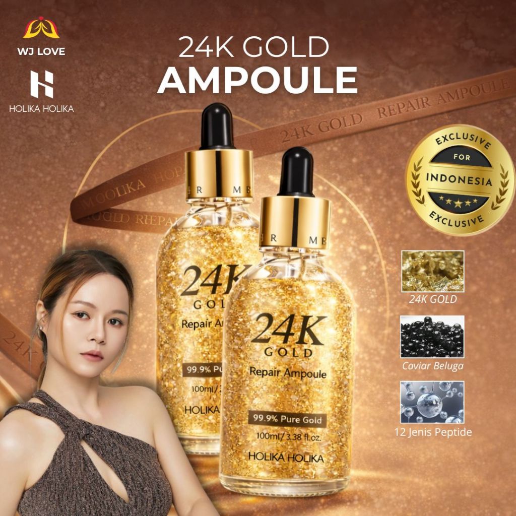 [Holika Holika] NEW 24K Gold Ampoule ( Serum Wajah Emas)