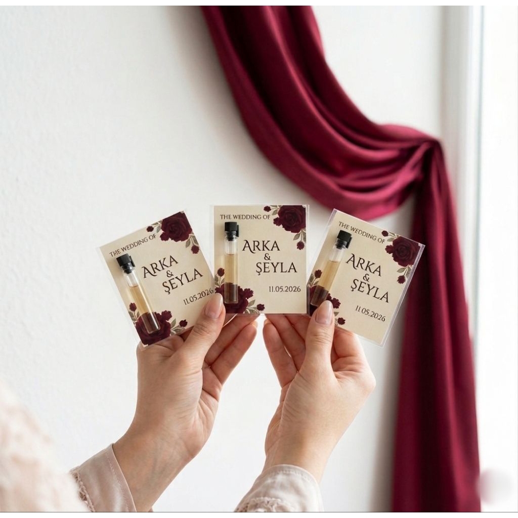 ( Paket 100 pcs ) SOUVENIR PERNIKAHAN PARFUM TESTER | SOUVENIR PARFUM WANGI | SOUVENIR WEDDING GIFT 