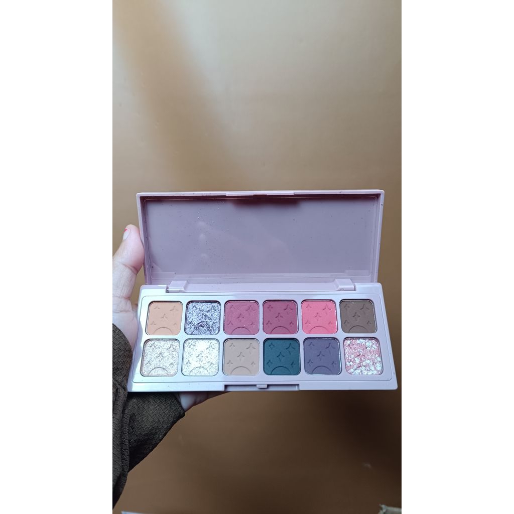 preloved eyeshadow palette madam gie