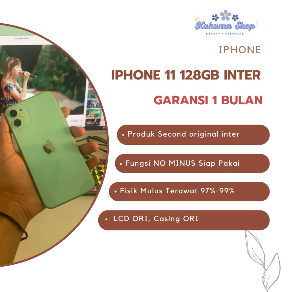 IPHONE 11 128GB INTER