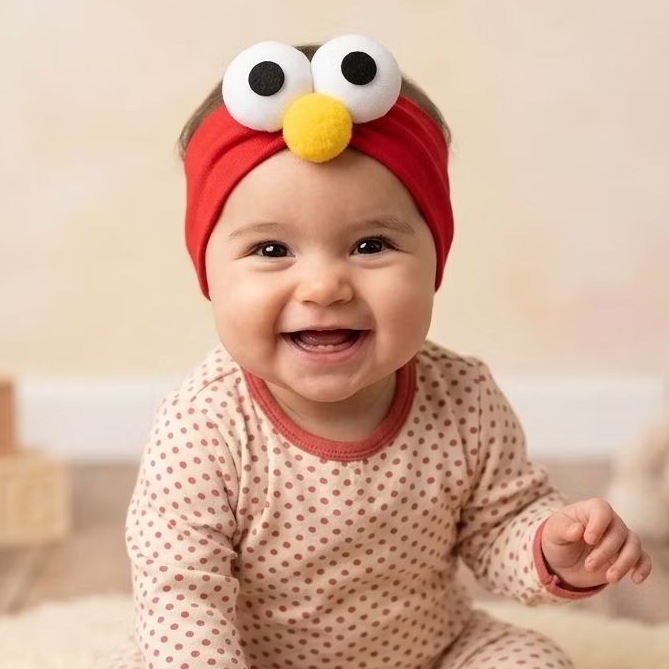 Bandana bayi Elmow bondu anak bando baby