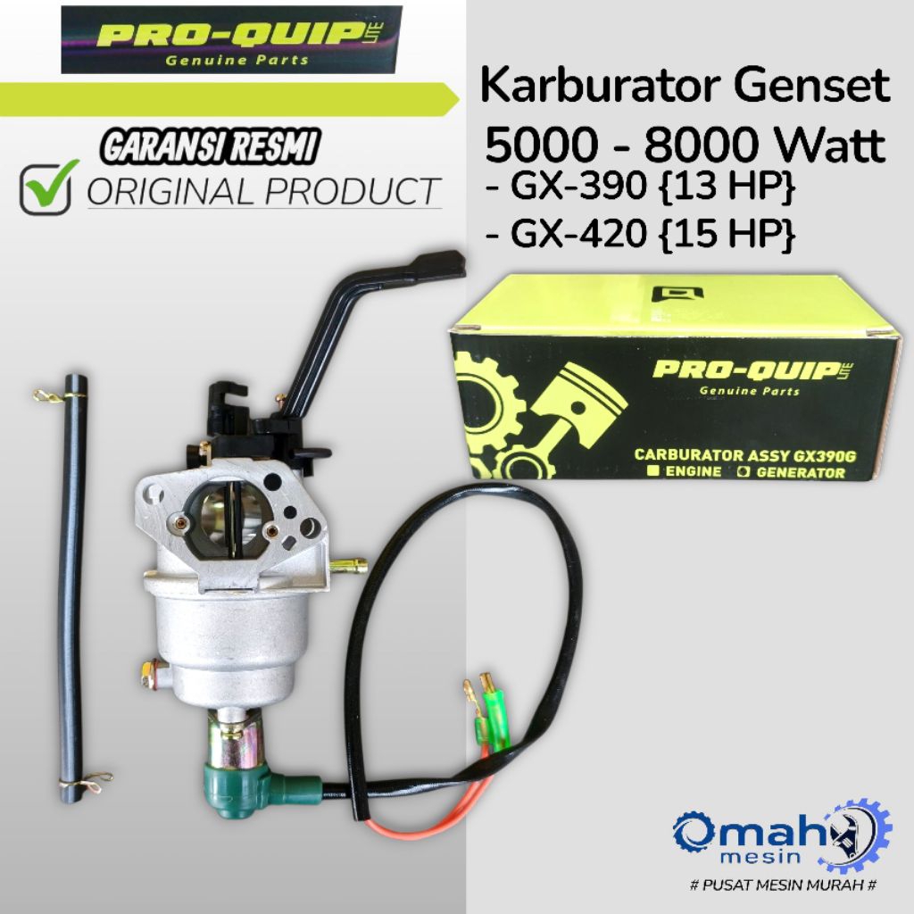 Karburator Genset 5000 - 8000 Watt Merk PRO-QUIP LITE ORIGINAL / Karburator Jenset 5000 - 8000 Watt