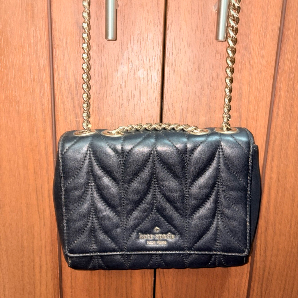 Preloved KATE SPADE Emelyn Briar Lane Quilted Mini Emelyn Black