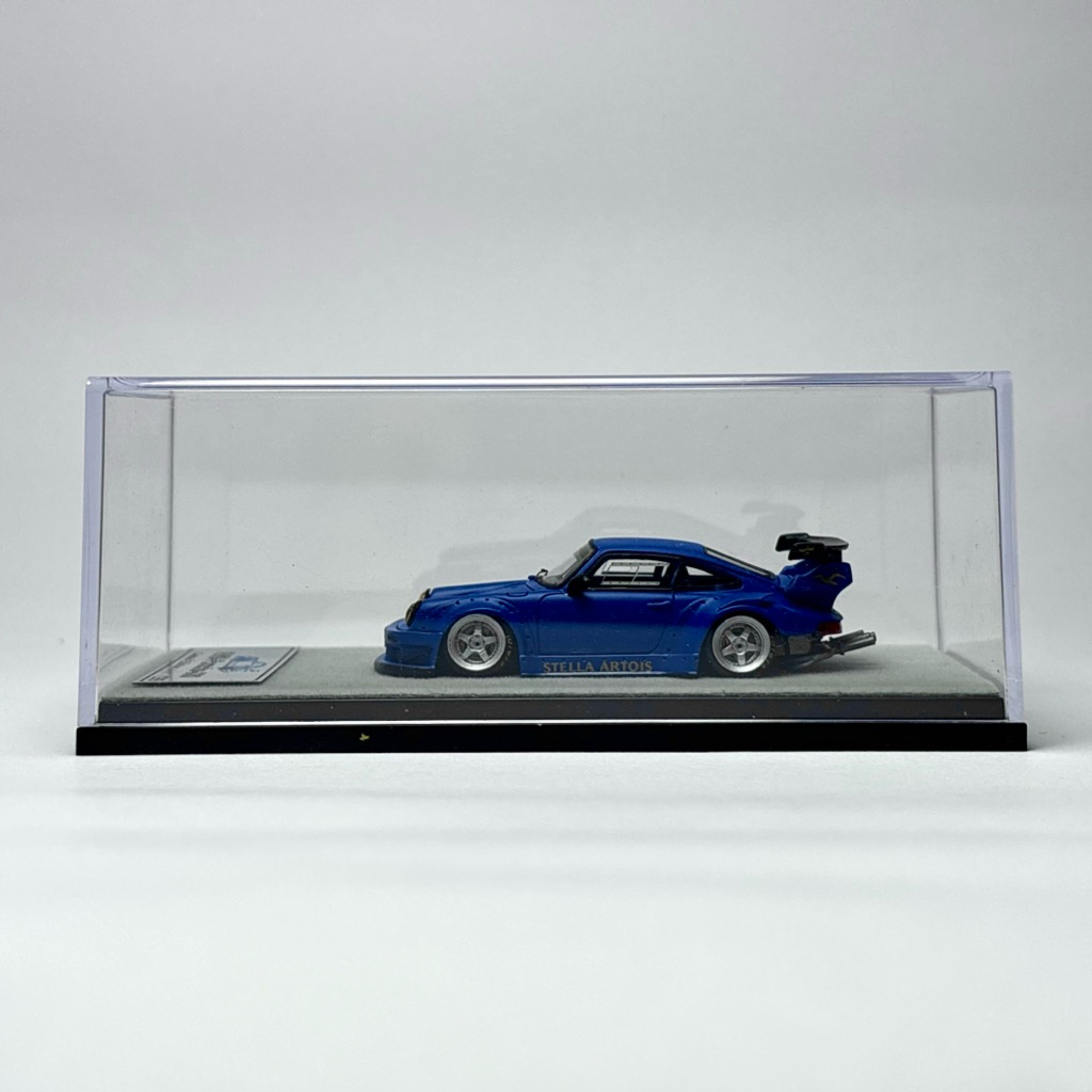 QIDIAN MODEL RWB Porsche 930 Blue Limited Edition Resin Car