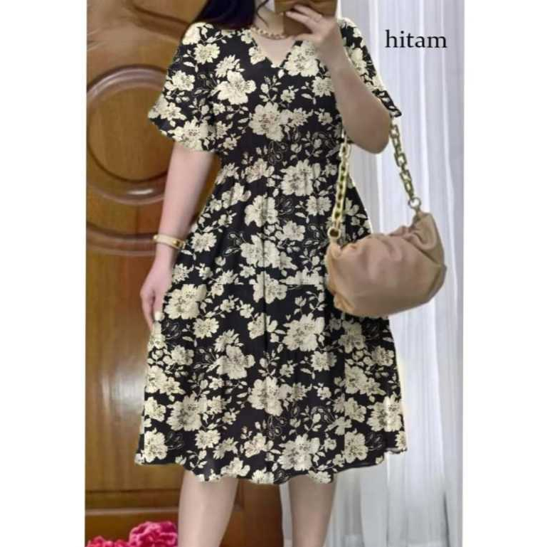 Dres Lowo Kondangan Ibuibu Hadiah Kado Gaung Resleting Bumil Dstr Busui Frendly Daster Wanita Dester