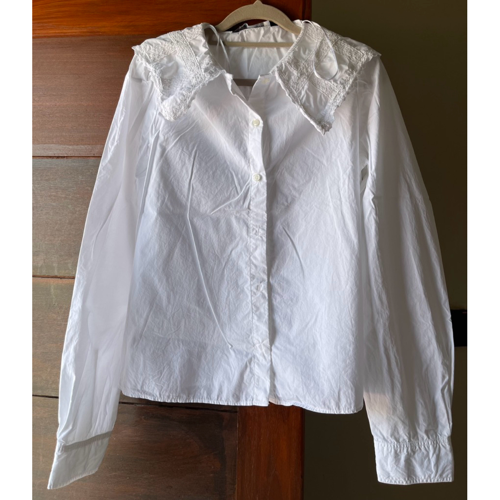 Zara poplin shirt preloved
