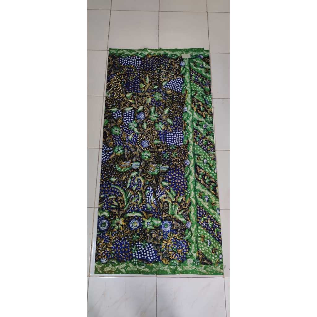 Sarung Batik Tulis Asli Lasem Klasikan Hijau