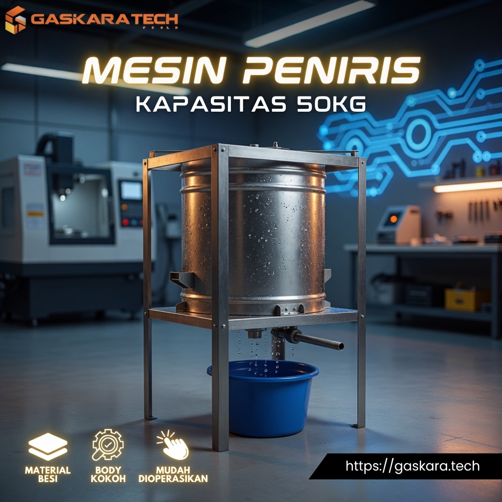 Gaskara Tech  Mesin Spinner Minyak Ayam Chicken Besar - Mesin Spinner Jumbo - Mesin Spinner Pupuk - 