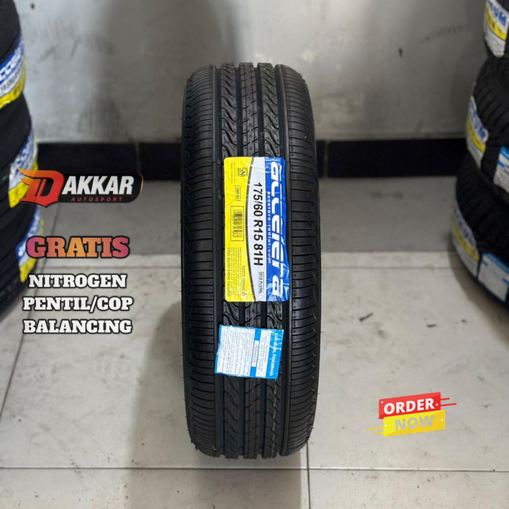 Ban 175/60 R15 Accelera Eco Plush Tubles Ban Mobil Accelera 175 60 R15 Ban Baru