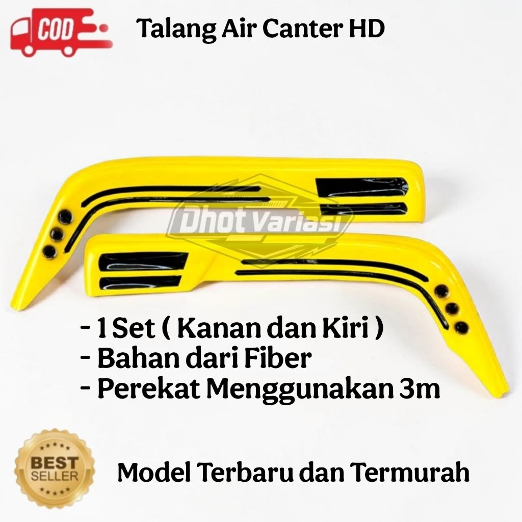 1 set talang air canter / 1 set talang air canter HD dari fiber