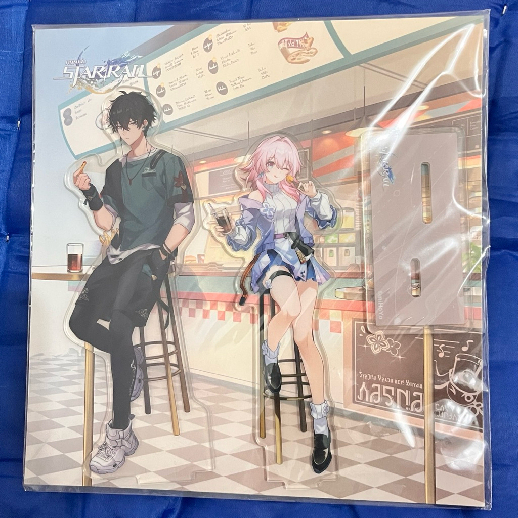Official Standee HSR Honkai Star Rail Collab Convivium - Dan Heng & March 7th Set Hoyofest