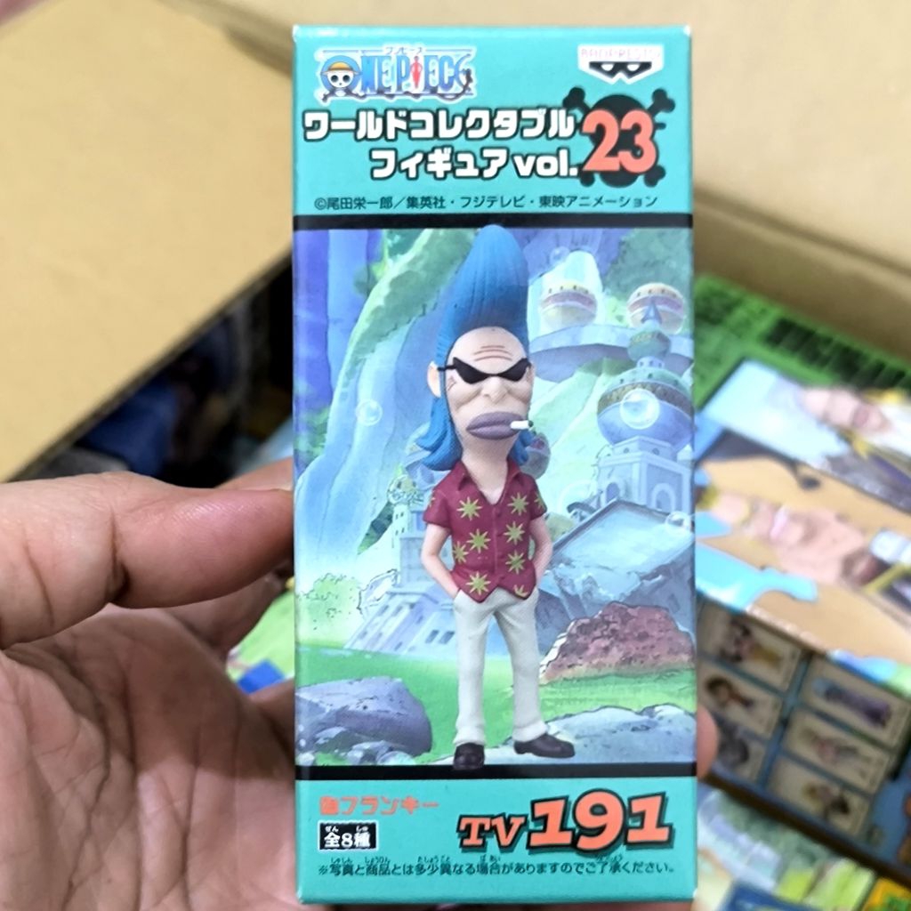 Figure WCF One Piece Franky Fake Original Japan Japver