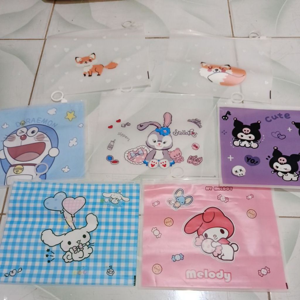 ZIPPER POUCH / TEMPAT PENSIL / SOUVENIR LUCU