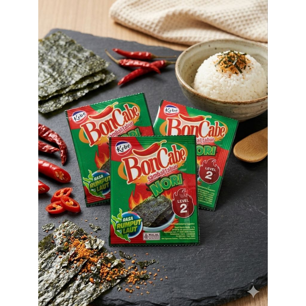 BonCabe Sambal Tabur Nori level 2 2,7gr