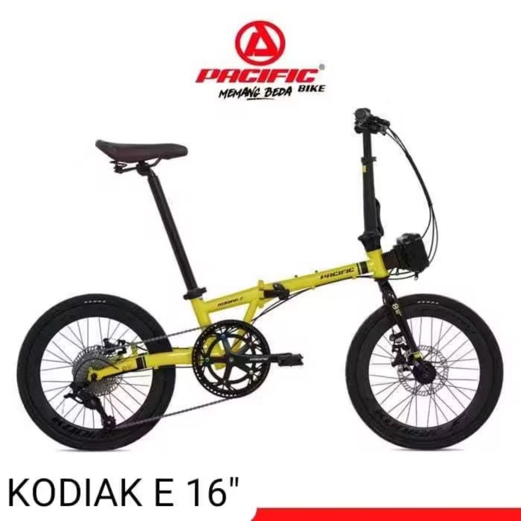 Sepeda Lipat 16 inch Kodiak E by Pacific Sepeda Lipat Anak & Dewasa