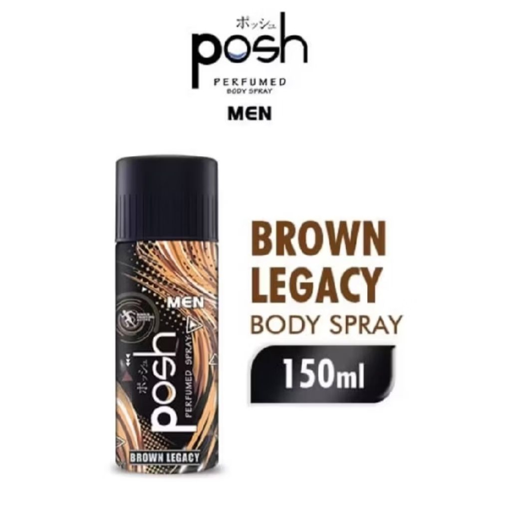 Posh Men Perfumed Spray Brown Legacy