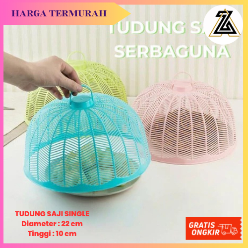 AZ TUDUNG SAJI SINGLE / Tudung saji tinggi tudung nasi plastik Tudung Saji Tinggi Bahan Plastik