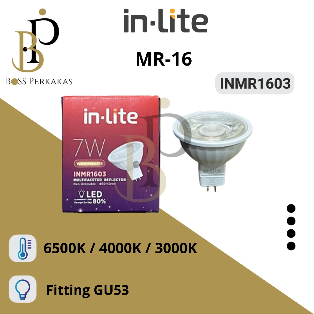 MR16 Inlite INMR1603 220V / Inlite MR16 INMR1603 LED Spotlight 220V