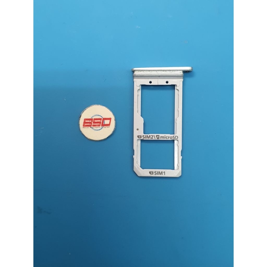 Bukan Handphone Part Simtray Samsung S7 Flat Original Copotan
