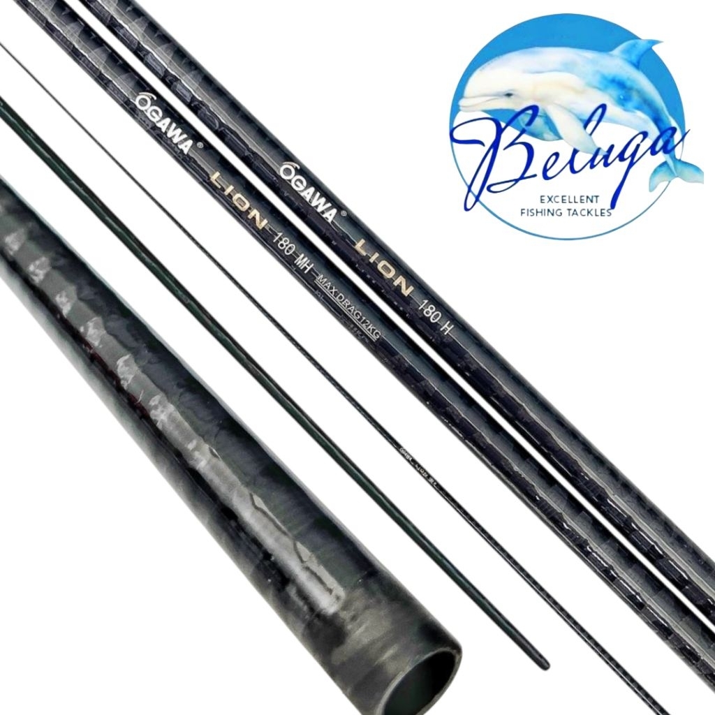 [ GROSIR ] Blank | Carbon Blank OGAWA LION H 1.80M | Bahan Carbon Custom