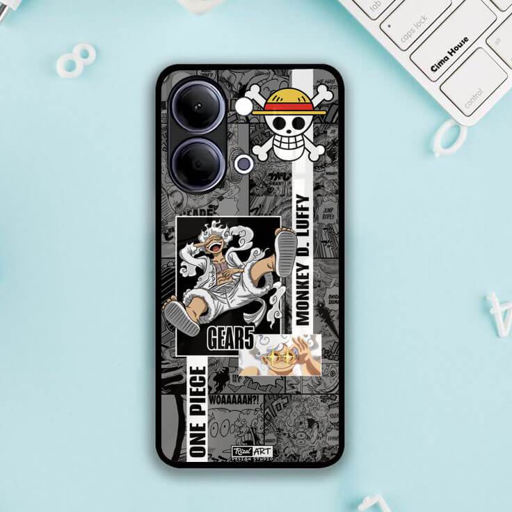 (Q67) SoftCase Glass Kaca For VIVO Y05 TERBARU 2026 Case Hp - Case Hp Terbaru Anti Air Anti Debu