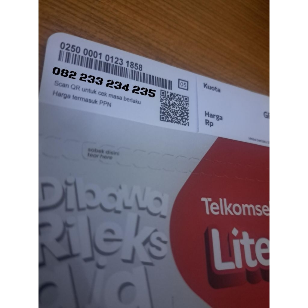 Nomor Cantik Telkomsel - Indosat Seri Varian Urut
