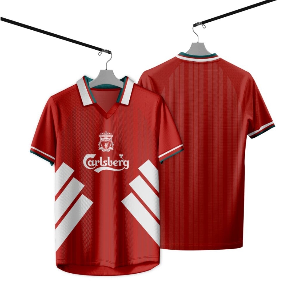 ATH - LIVERPOOL - HOME 1993-95 - DEPAN & BELAKANG