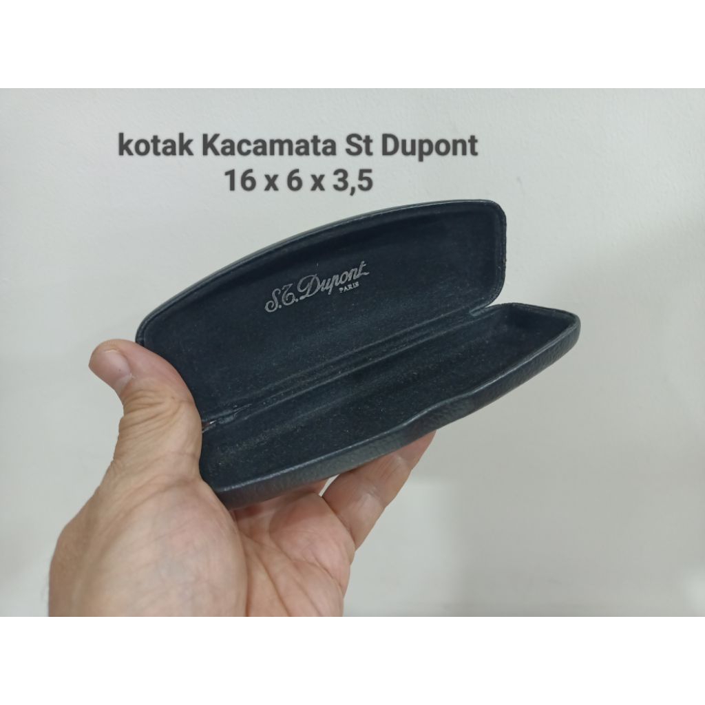 KOTAK KACAMATA ST DUPONT ORIGINAL