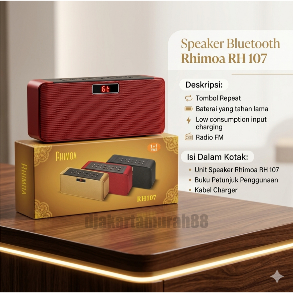 Speaker Mini Bluetooth Rhimoa RH 107