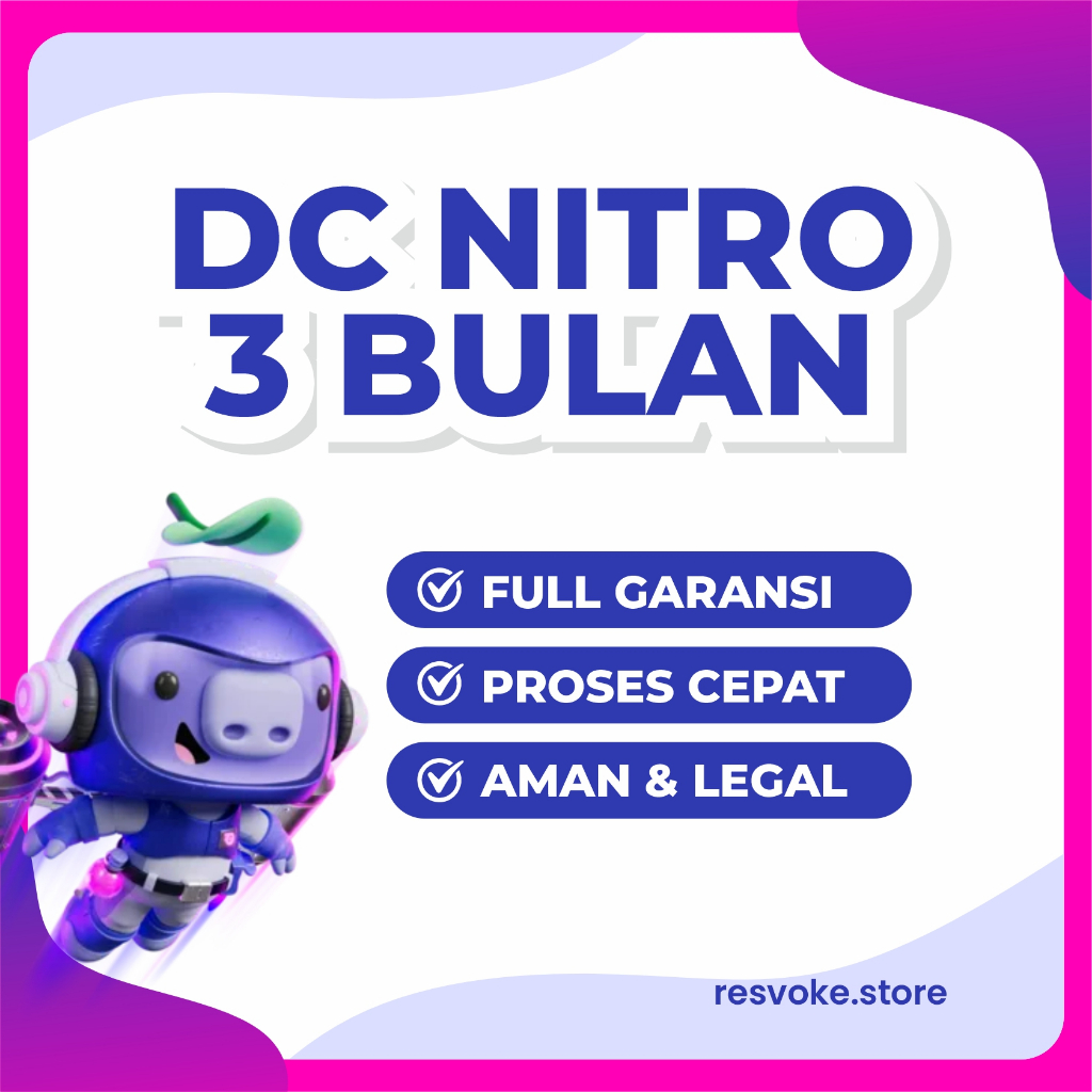 DC NITRO PRO 3 BULAN + 2 BOOST UNTUK SERVER FULL GARANSI