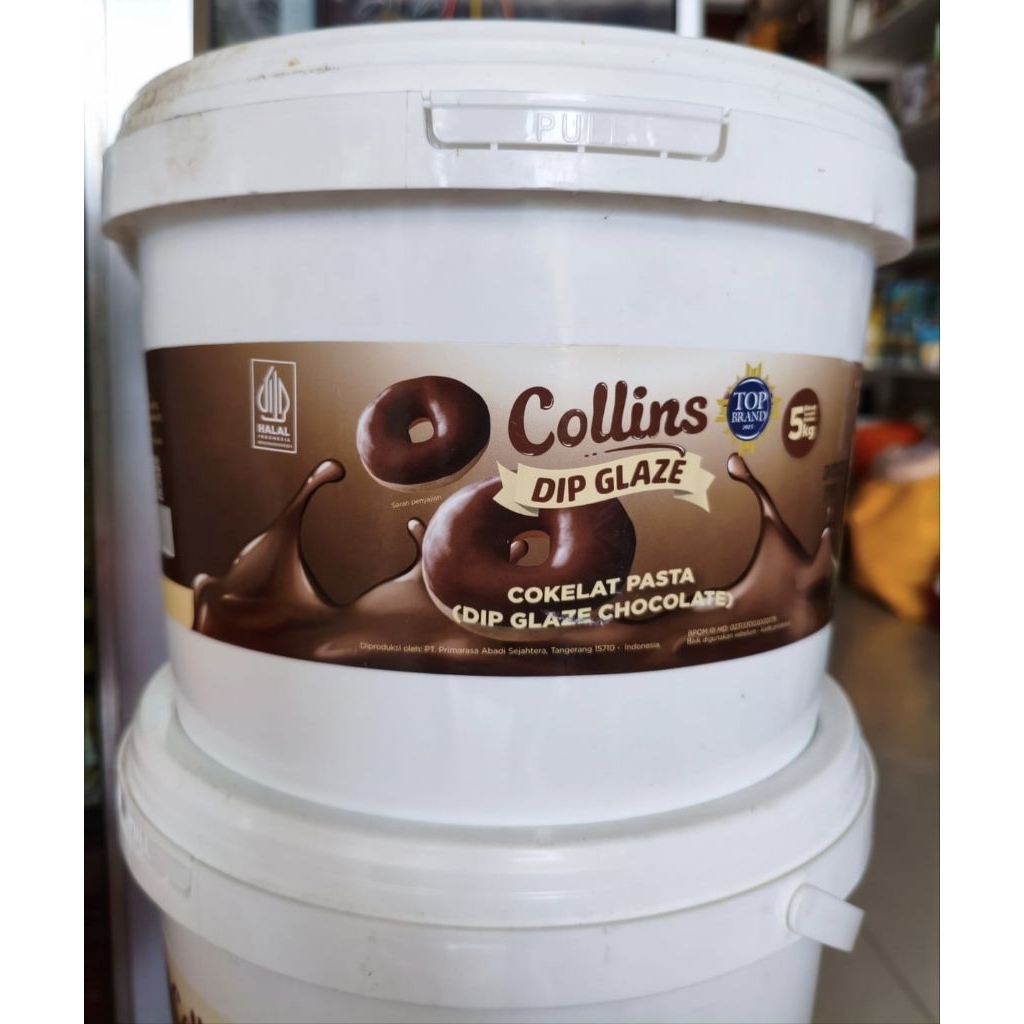 Collins Dip Glaze  Chocholate 5kg