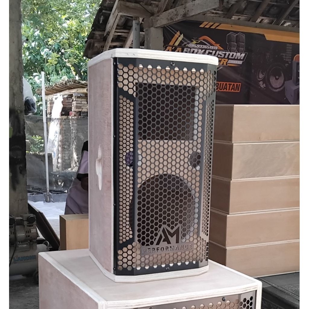 box sr 8 inch single mentahan + grill custom