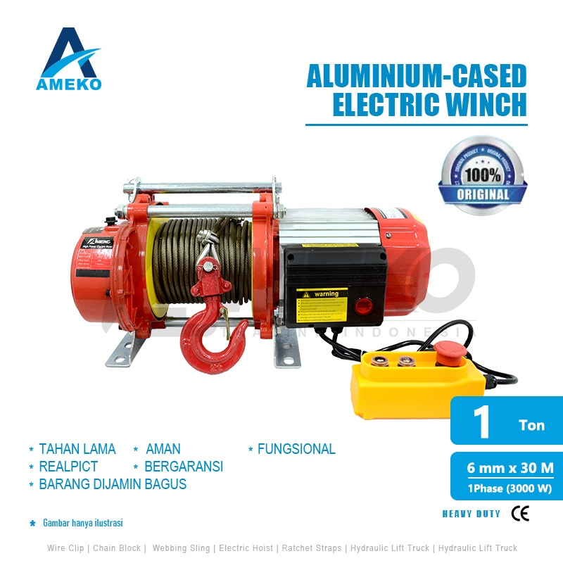ALUMUNIUM ELECTRIC WIRE ROPE HOIST