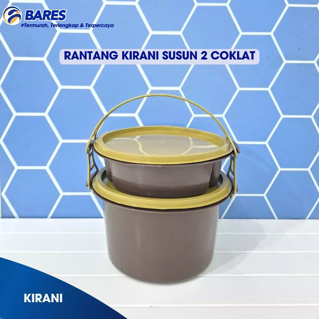 RANTANG PLASTIK KIRANI SUSUN 2 / RANTANG PLASTIK SERBAGUNA SUSUN 2
