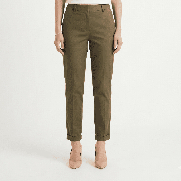 Eprise Chinos Bottom Panjang GREEN TP08 | Celana Panjang Wanita