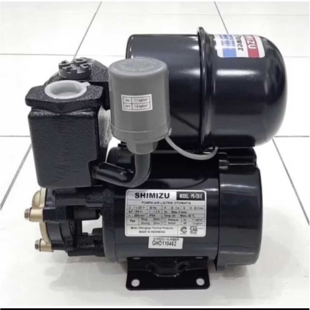 SHIMIZU PS 135 E OTOMATIS POMPA AIR PENDORONG OTOMATIS SHIMIZU PS135E