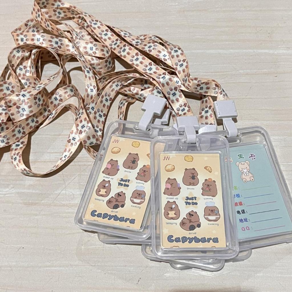 NAME TAG ID CARD MOTIF + TALI