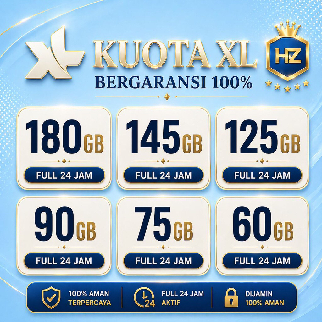 Paket Data XL Axiata Full 24Jam Nasional Combo Flex Mini