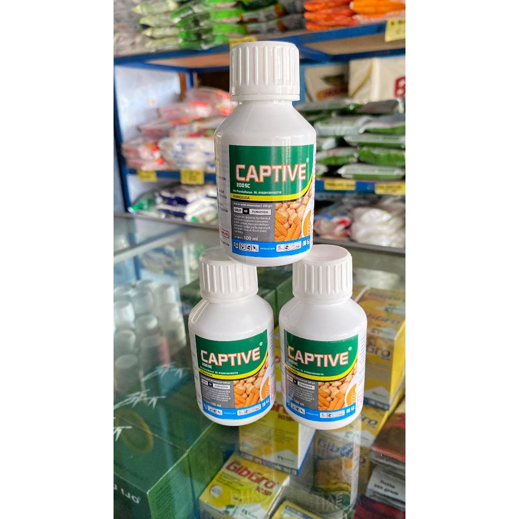 Fungisida Sistemik Captive 200 SC 100ml untuk Perlakuan Benih Jagung