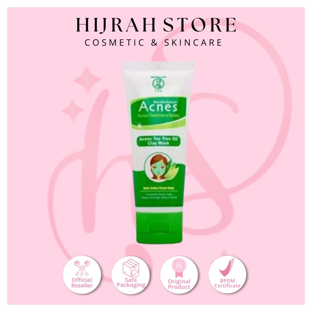 HIJRAH STORE ACNES TEA TREE OIL CLAY MASK