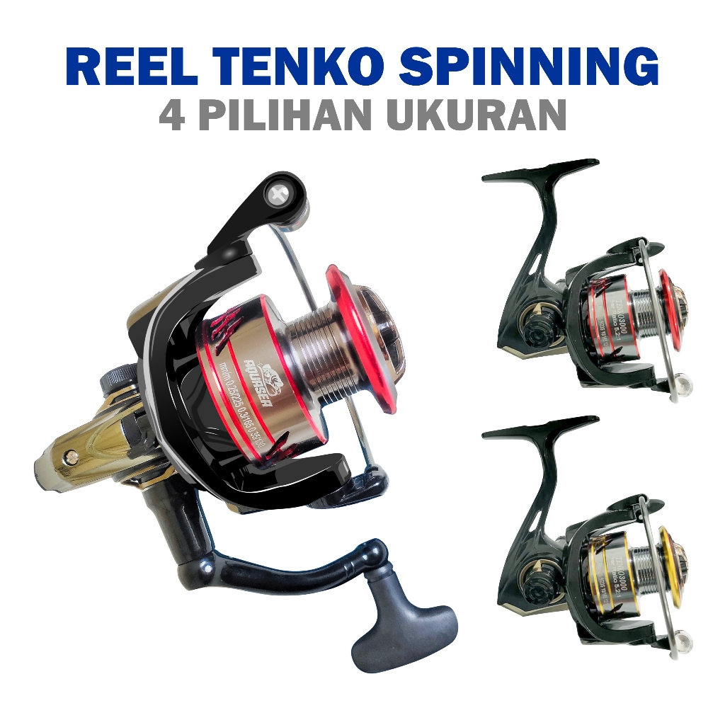 GiantProFishing Reel Pancing Tenko Spinning Katrol Kerekan Aluminium Reel Fishing