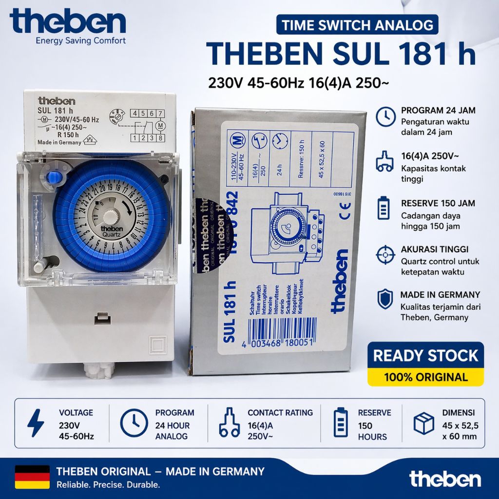 timer theben SUL 181 h/theben SUL 181h timer analog theben h original