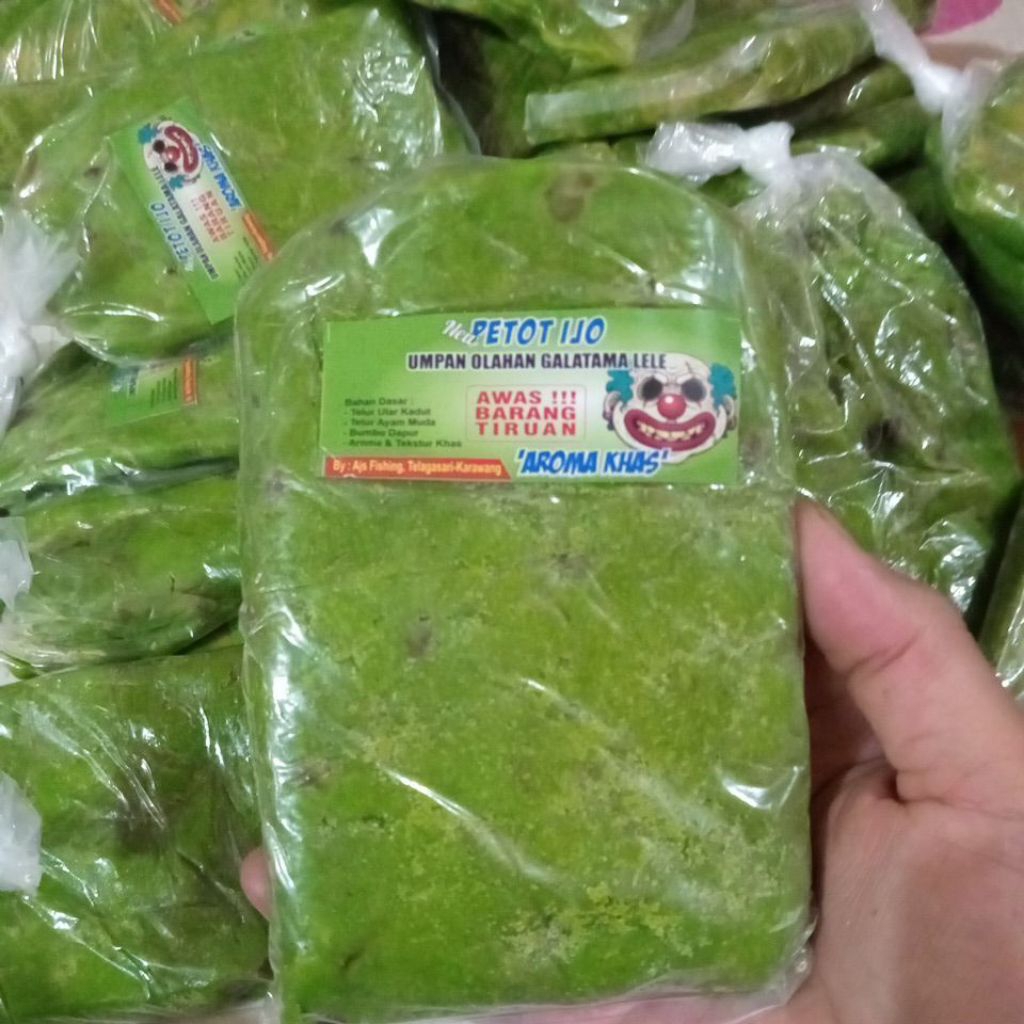 Petot ijo original, Umpan Galatama lele