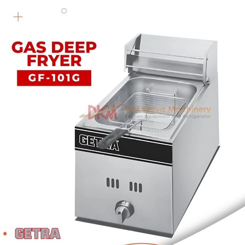 GETRA GAS DEEP FRYER TYPE GF-101G/Gas Deep fryer GF 101