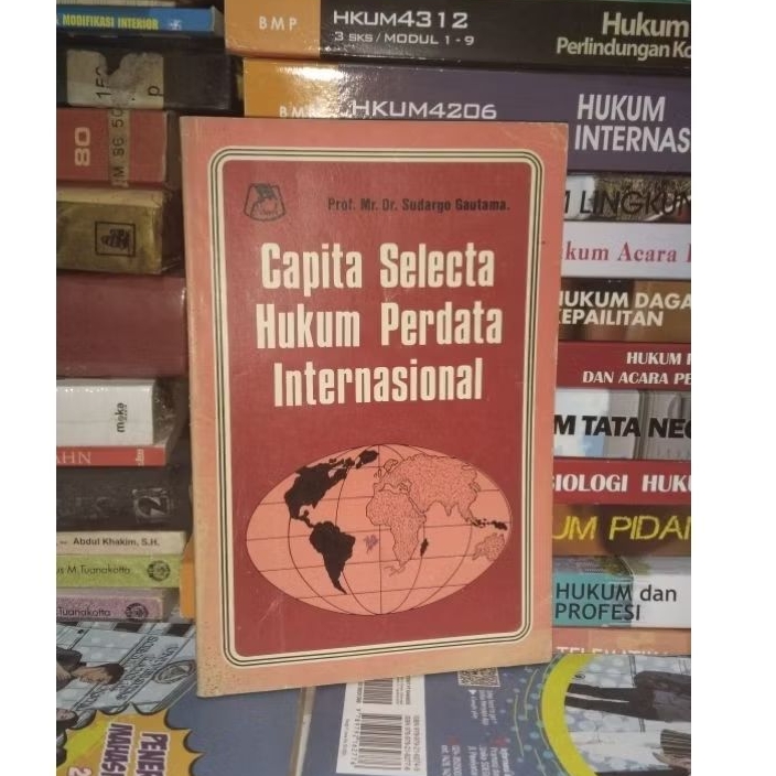 original buku capita Selecta hukum perdata internasional