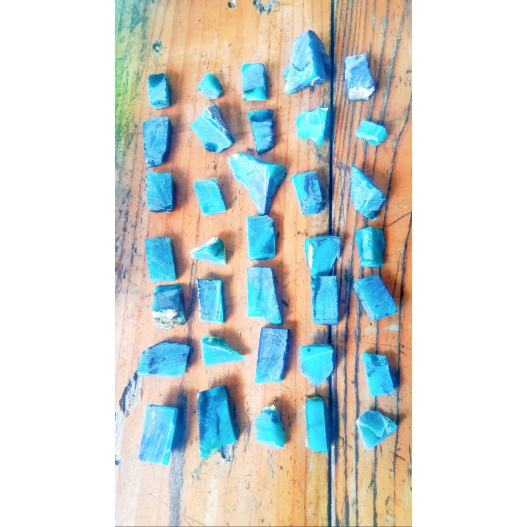 Borongan 36 PCS Bahan Bacan Doko Majiko jaminan Body Glass semua